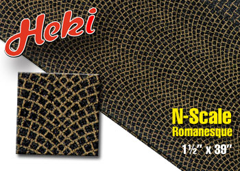 N-SCALE ROMANESQUE FAN PATTERN