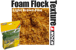 FINE LIGHT BROWN FLOCK - 6 OZ.