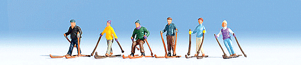 HO-SCALE SKIERS #1 (6)