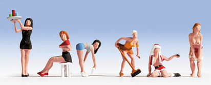 HO-SCALE SEXY LADIES