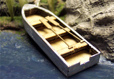 HO-SCALE 16 FISHING BOAT