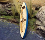 N-SCALE CANOE WITH PADDLE - 2 PKG