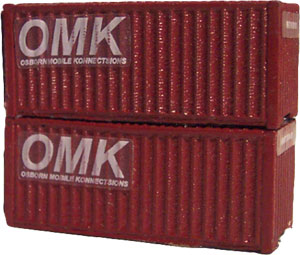 N-SCALE 20' INTERMODAL CONTAINER