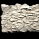 HO SCALE ROUGH RANDOM STONE RETAINING WALL