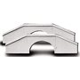 N-SCALE POURED CONCRETE CULVERTS/2pcs.