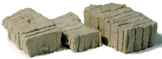 HO-SCALE CUT QUARRYSTONE SLABS