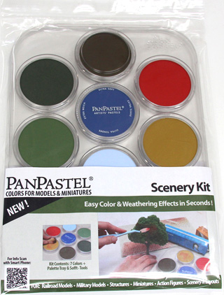 SCENERY COLORS WEATHERING KIT