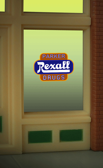 REXALL WINDOW SIGN