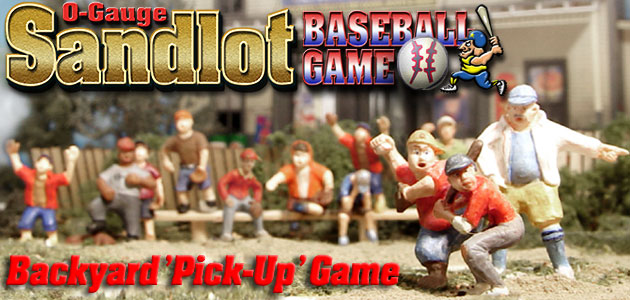 O-Scale Sandlot Game