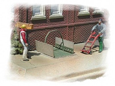 O-Scale Street Elevators