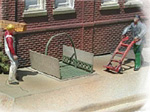 O-Scale Street Elevators