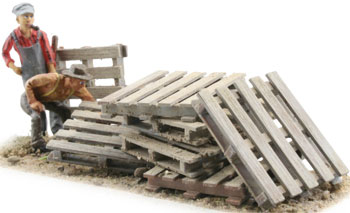O-SCALE PALLET KIT / 8 PCS.