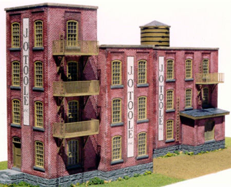 HO-SCALE FIRE ESCAPE PLATFORM