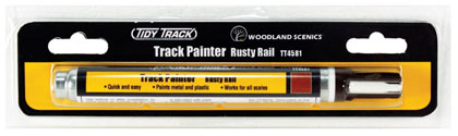 TIDY TRACK (TM) TRACK PAINTER - RUSTY RAIL