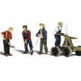 N-SCALE RAIL WORKERS