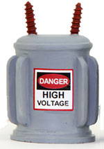 MEDIUM GRAY TRANSFORMER 1-1/4
